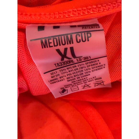 NWT TA3 Bombshell Body Sculpting Bathing Suit XL Red Medium Cup - Picture 5 of 6